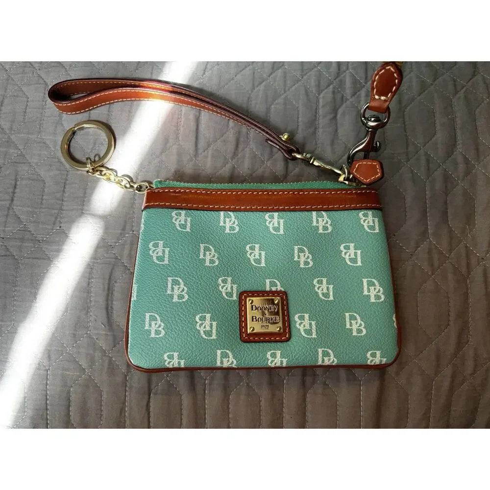 *DOONEY & BOURKE*Sea Foam*Gretta Small Leisure Shopper & Wristlet*18049N S10